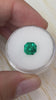 1.80 Carat 7.3x7.3 AAA+ Muzo Green Asscher Cut Natural Unset Colombian Emerald