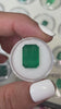 12.89 Carat 15.5x11 Kelly Green Natural Loose Zambian- Emerald Cut