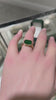 Elegant 14K Gold Right Hand Ring Featuring a 2.90cts Natural Emerald in East to West Setting