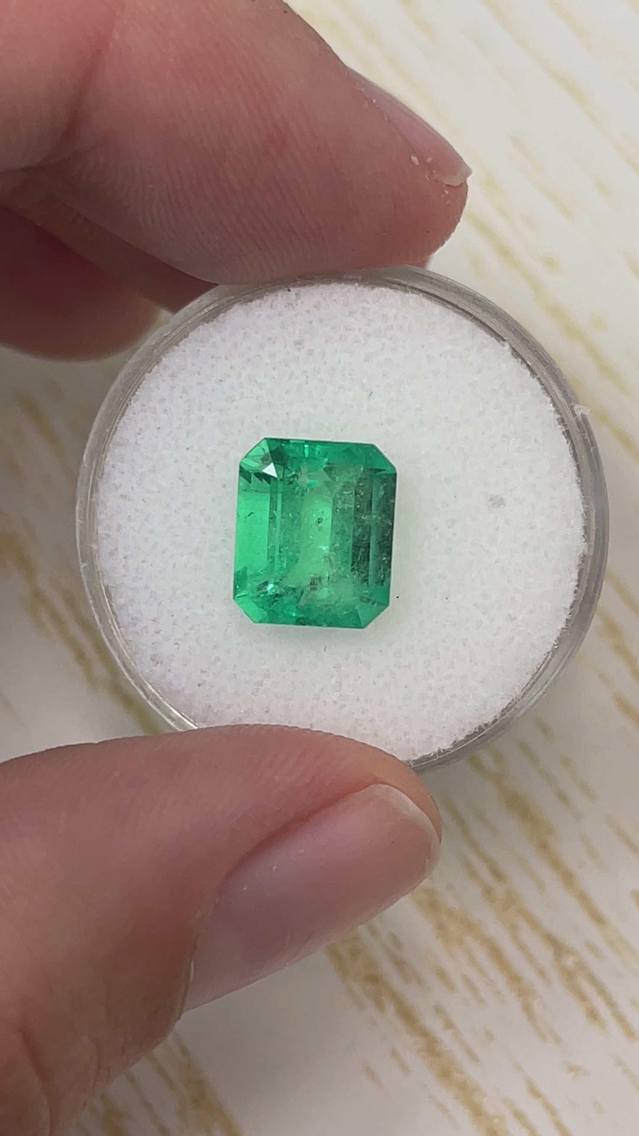 3.49 Carat 10x8.5 Classic Colombian Emerald-Emerald Cut