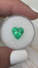 3.10 Carat 10.2x9.8 Yellowish Green Natural Loose Colombian Emerald-Heart Cut