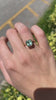 Stunning Cushion Cut Emerald Ring in 18K Gold, Featuring a 2.88ct Mint Green Gemstone