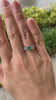 Stunning 2.63tcw Colombian Emerald Engagement Ring in 18K Yellow Gold with Diamond Details