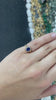 1.36tcw 14K 585 Gold Natural Oval Cut Sapphire & Diamond Real Blue Halo Ring