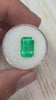 5.26 Carat 12.5x8.2 Yellowish Green Natural Loose Colombian Emerald- Emerald Cut