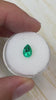 1.0 carat 8x5.5 AAA+ Natural Loose Colombian Emerald-Pear Cut