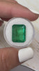 14.13 Carat 16.5x13 Medium Green Natural Loose Zambian- Emerald Cut