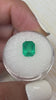 2.73 Carat 9x7 Fine Bluish Green Natural Loose Colombian Emerald- Emerald Cut