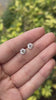 Elegant Lab Grown Diamond Studs - Brilliant 14K Round Cut Earrings