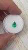 0.90 carat 8x6 AAA Natural Loose Colombian Emerald-Pear Cut