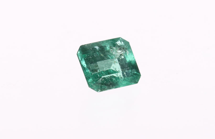 0.68 Carat Natural Colombian Emerald - Emerald Cut