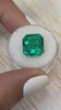 7.52 Carat 13x12 Investment Quality Minor Oil Natural Loose Colombian Emerald- Emerald Cut