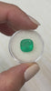 5.95 Carat 10.5x10.5 Green Natural Loose Colombian Emerald-Cushion Cut