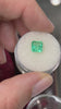 1.58 Carat Bluish Green Asscher Cut Natural Unset Colombian Emerald