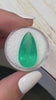 13.05 Carat 23x12 Apple Green Natural Loose Colombian Emerald-Pear Cut