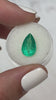 4.36 Carat Glowing Green Natural Loose Colombian Emerald-Pear Cut