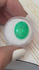 13.19 Carat 17x14 Medium Green Natural Loose Colombian Emerald-Oval Cut