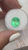 5.21 Carat 12x10 Yellowish Green Natural Loose Colombian Emerald-Oval Cut