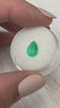 1.58 carat Medium Green Natural Loose Colombian Emerald-Pear Cut