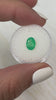 1.20 Carat Bright Spring Green Natural Loose Colombian Emerald-Oval Cut