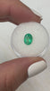 1.26 Carat Bright Spring Green Natural Loose Colombian Emerald-Oval Cut