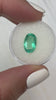 2.31 Carat 12x7.5 Elongated Green Natural Loose Colombian Emerald-Oval Cut