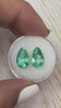 6.11tcw 12.5x8 Bright Matching Loose Colombian Emeralds-Pear Cut