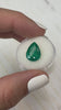 5.0 Carat 14x10 Dark Green Natural Loose Colombian Emerald-Pear Cut