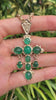 10.0tcw Nuestra Señora De Atocha Replica Natural Colombian Emerald Cabochon Cross 18K video