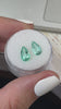 2.49tcw 10x6 Matching Loose Colombian Emeralds-Pear Cut