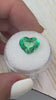 5.19 Carat Pastel Green Natural Loose Colombian Emerald-Heart Cut