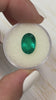 4.0 Carat Vivid Dark Muzo Green Natural Loose Colombian Emerald-Oval Cut