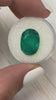 7.22 Carat 15.5x11 Vivid Muzo Green Natural Loose Colombian Emerald-Oval Cut