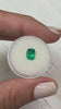 1.58 Carat 8x6 Bluish Green Natural Loose Colombian Emerald-Elongated Cushion Cut