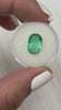 3.25 Carat 12.5x8.6 Green Natural Loose Colombian Emerald-Oval Cut