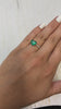 8x10 Heart Cut Colombian Emerald - 2.07 Carat Natural Gem in Vivid Muzo Green