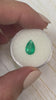 1.62 Carat Rich Green Natural Loose Colombian Emerald-Pear Cut