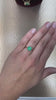 Dazzling Brilliance: 2.65cts Emerald-Cushion Cut Solitaire 4 Prong Gold Engagement Ring - 14K Gold Beauty