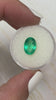 2.87 Carat 11x8 Elongated Vibrant Green Loose Colombian Emerald-Oval Cut