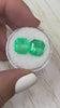 10.02tcw 10x10 Matching Loose Colombian Emeralds-Asscher Cut