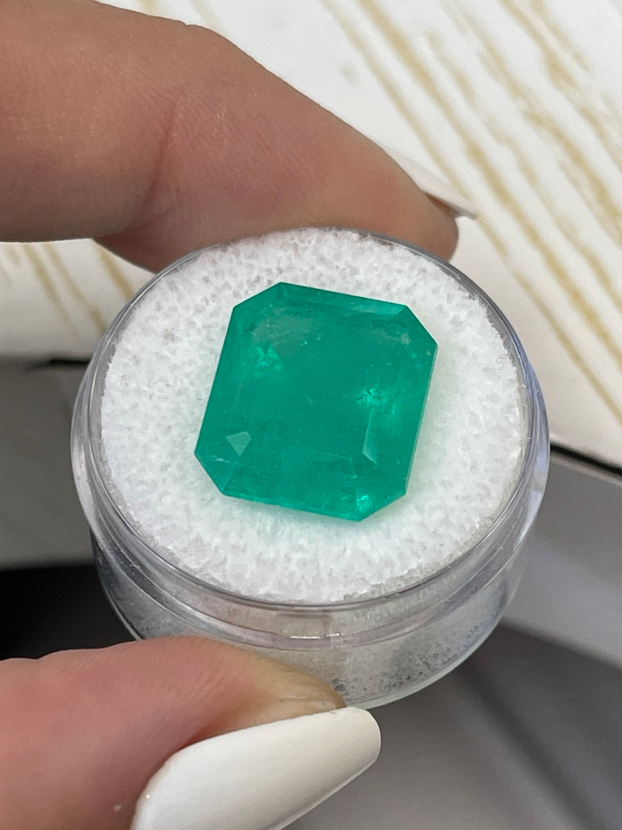 Large Colombian Emerald in Emerald Cut - 12.31 Carats