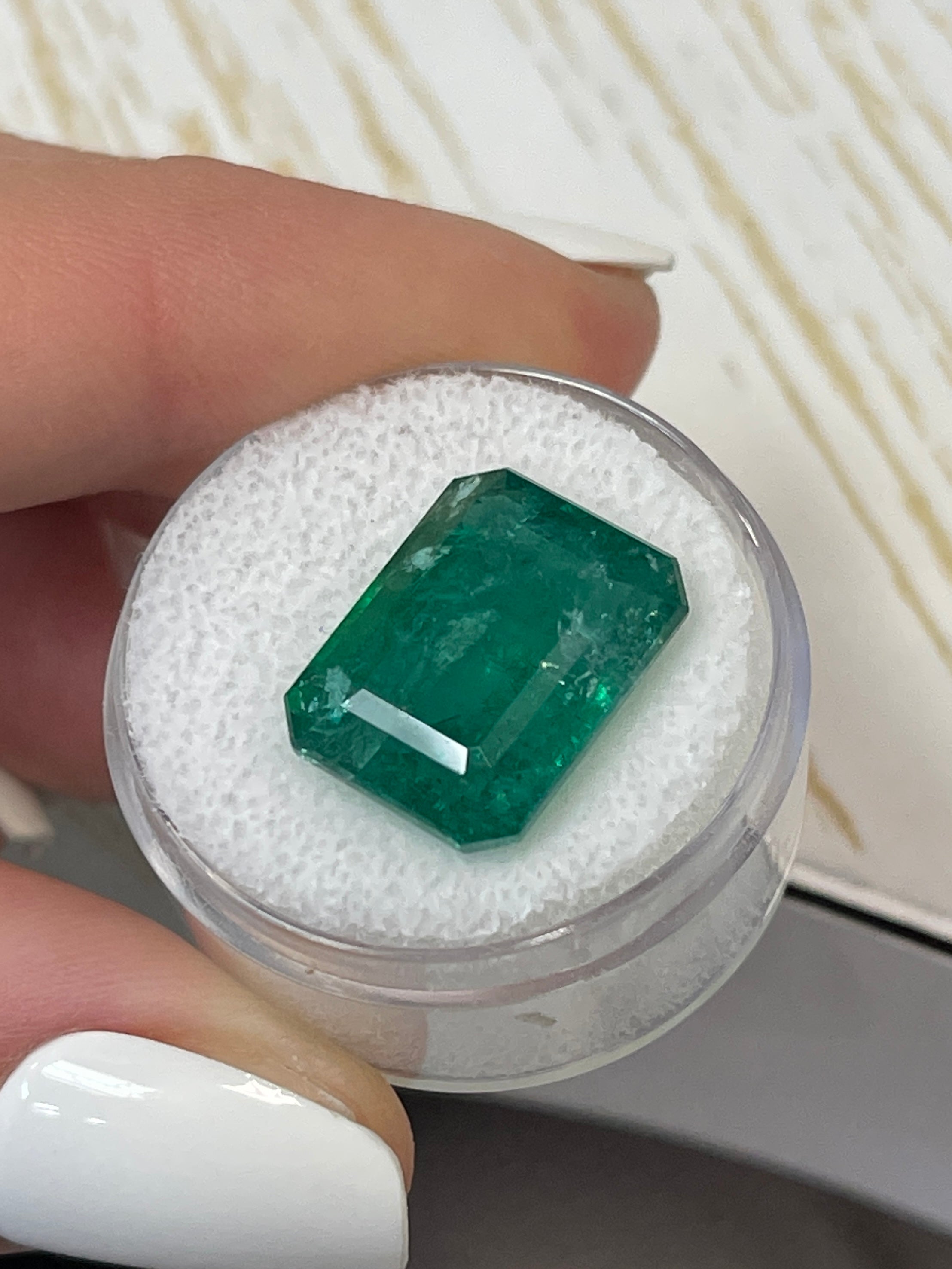 Gorgeous Emerald Cut Zambian Emerald - 12.45 Carats