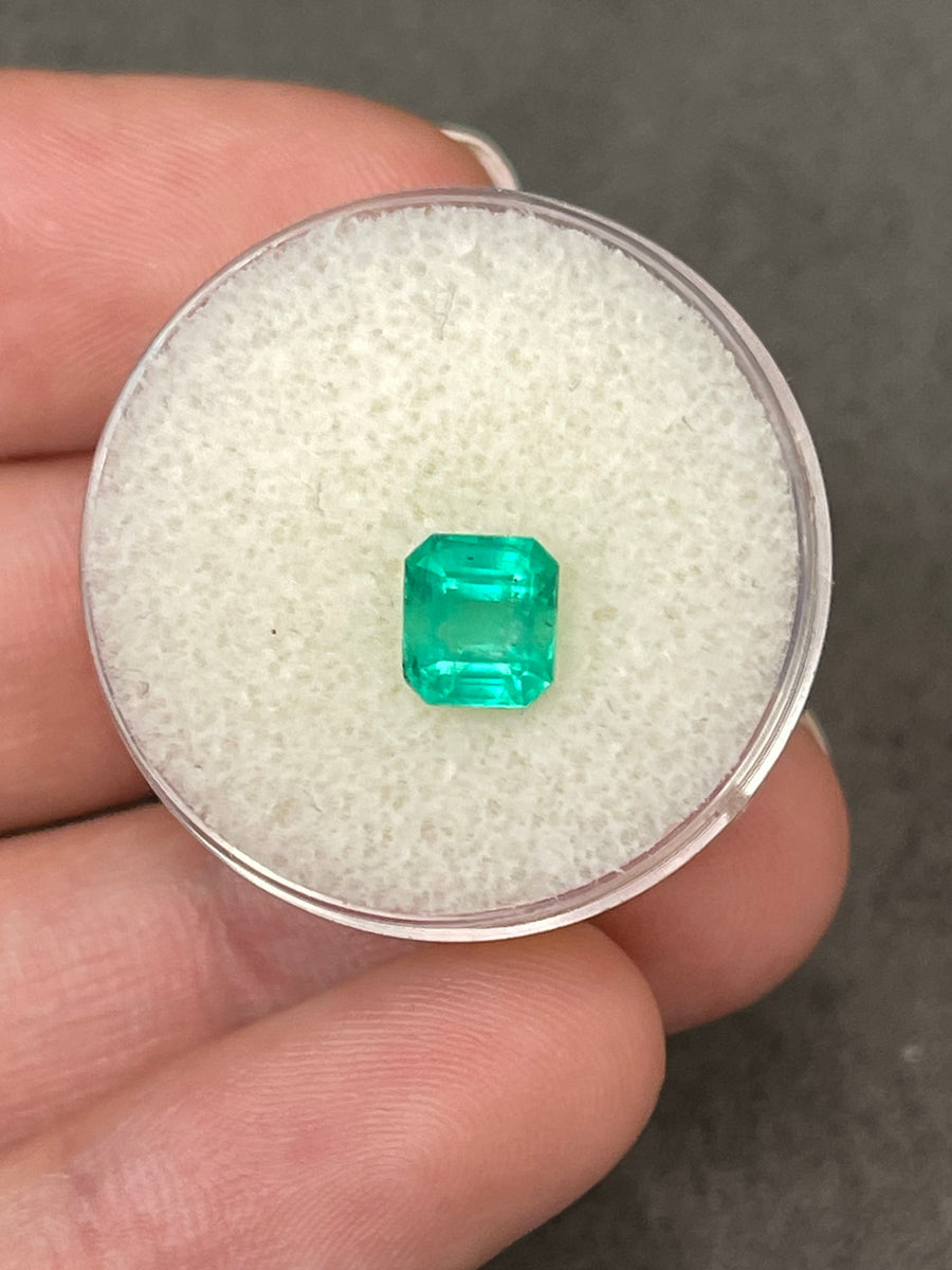 Chunky Emerald Cut - 1.17 Carat Genuine Colombian Emerald