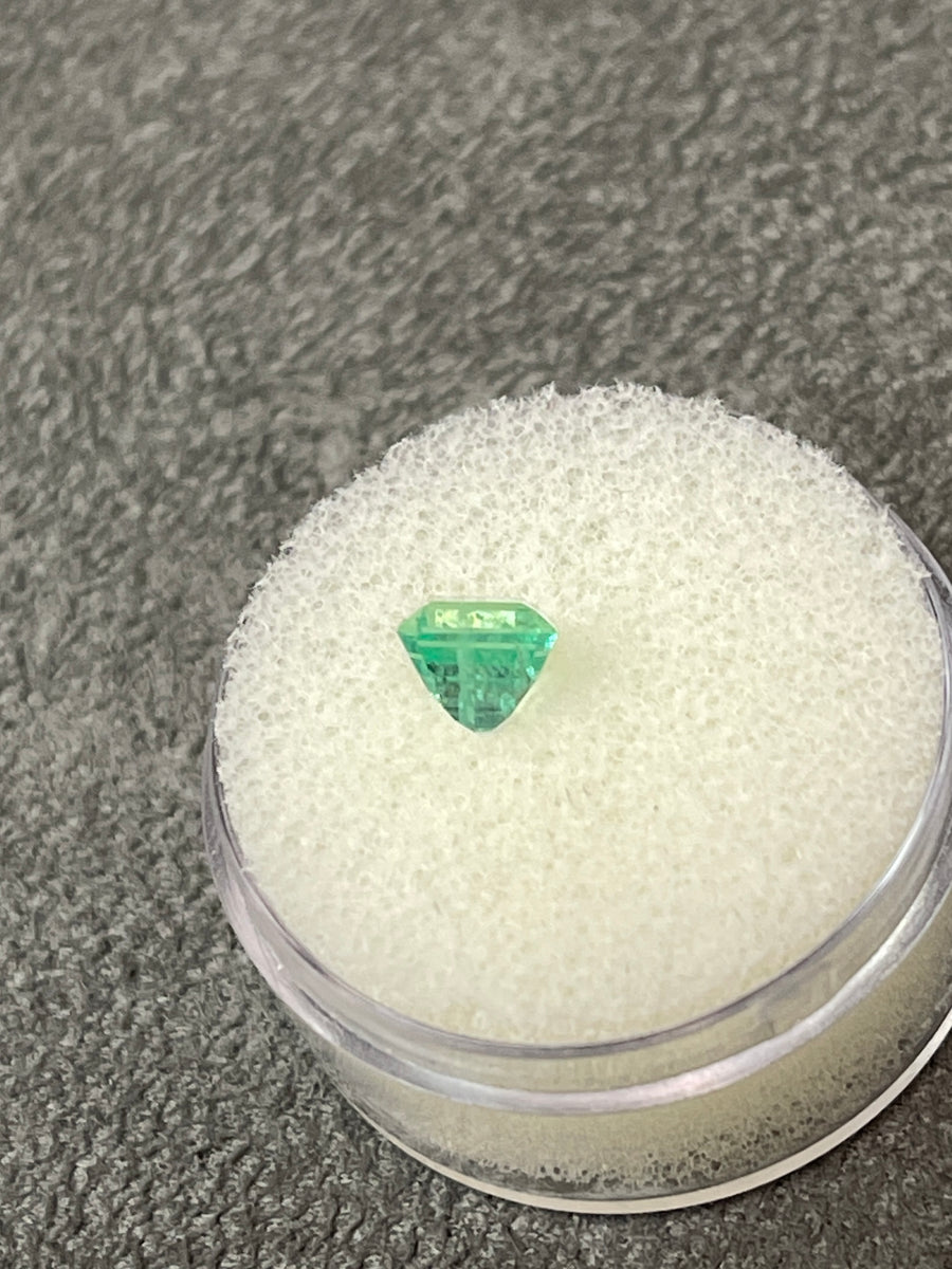 Square Cut Emerald - 30 Carat Unset Colombian Jewel