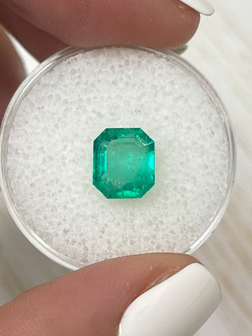 Emerald Cut Colombian Emerald - 2.36 Carat Green Gemstone