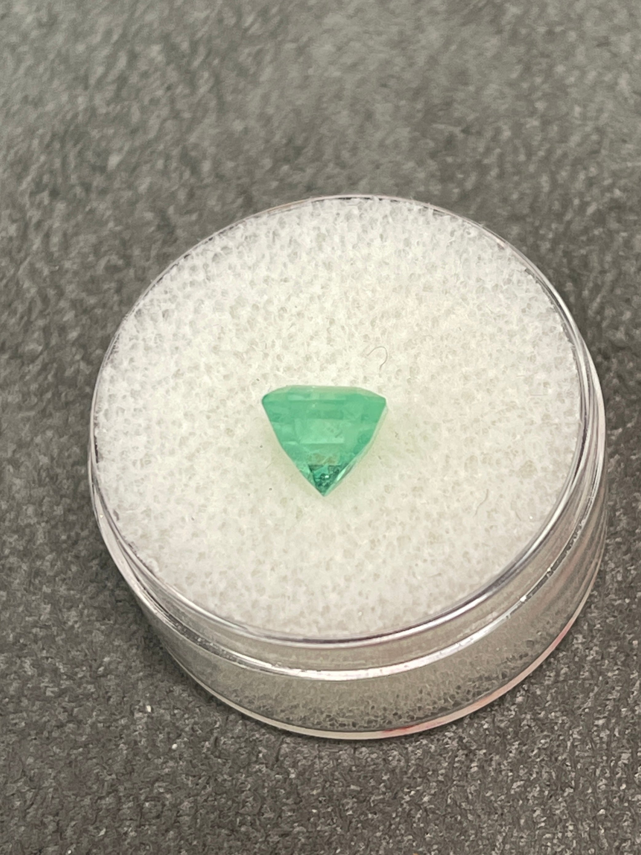 70 Carat Colombian Emerald - Square-Cut and Unset