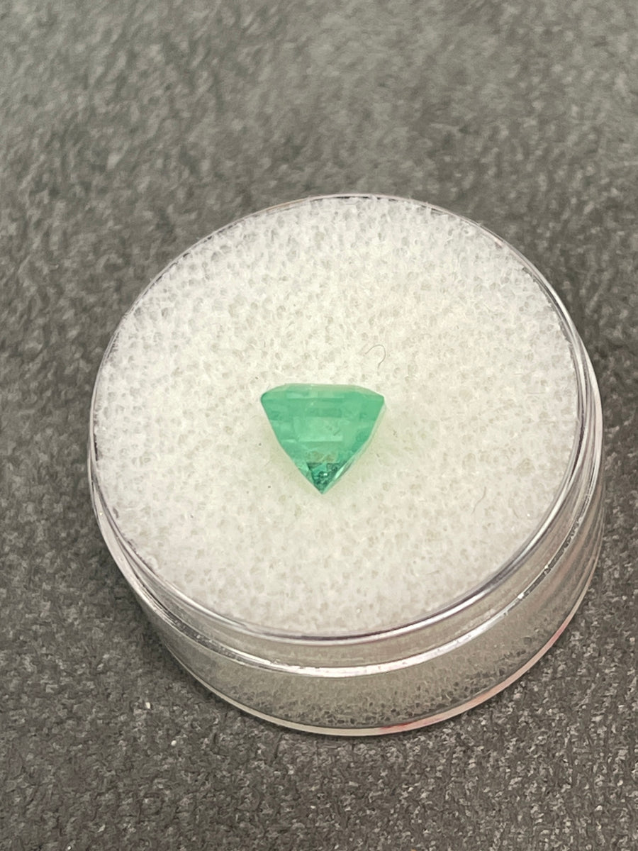 70 Carat Colombian Emerald - Square-Cut and Unset