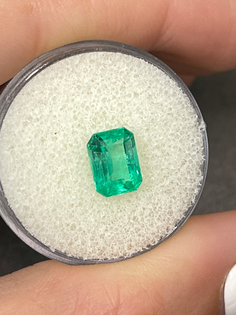 Stunning 1.80 Carat Colombian Emerald - Unearthly Green Hue