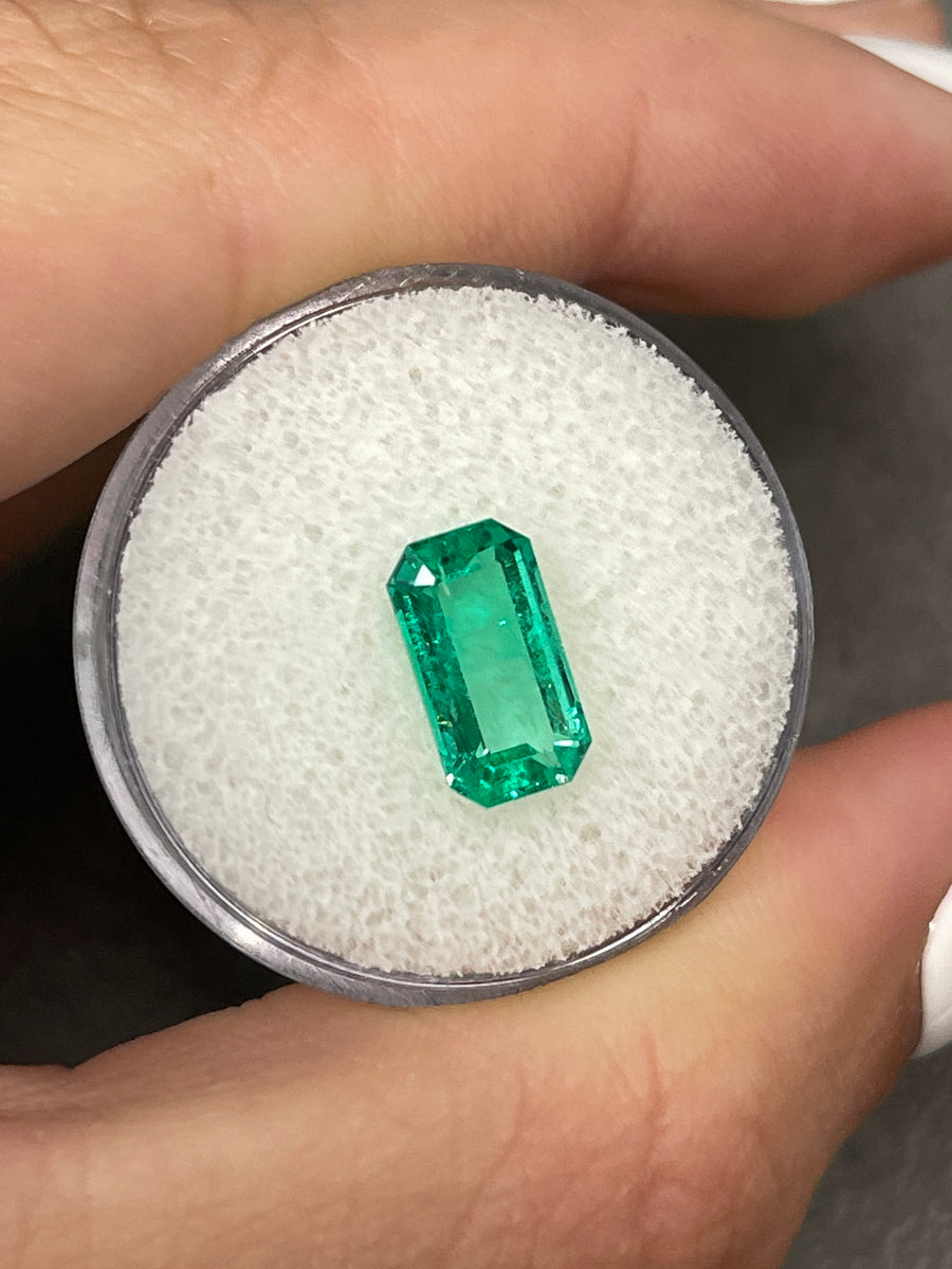 Gleaming 11x6mm Elongated Emerald Cut Stone - 2.15 Carats