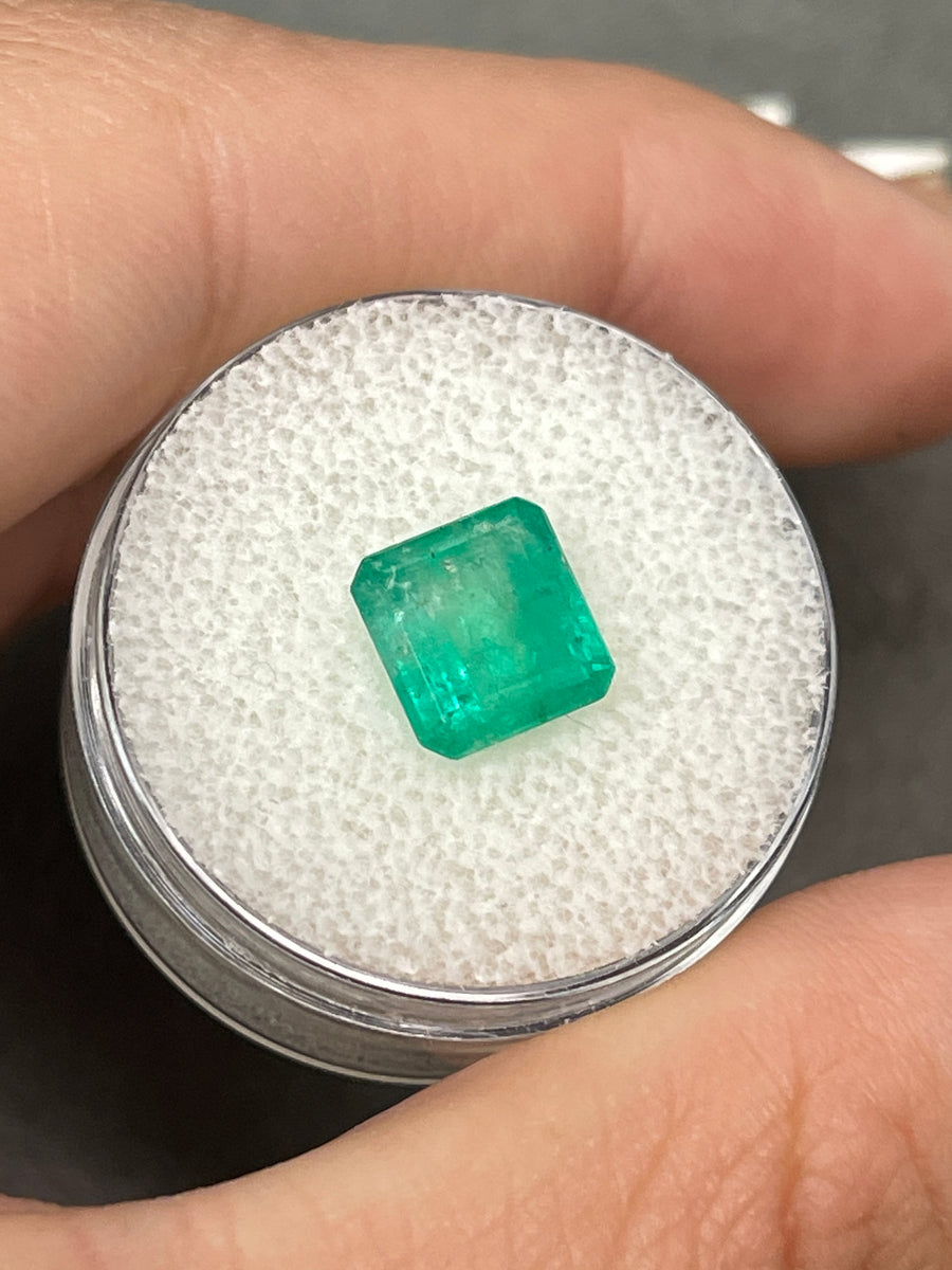 Asscher Cut Colombian Emerald - 2.39 Carat Loose Stone